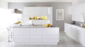 white high gloss kitchen ideas