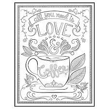 The coffee shop is more than just a place to unwind. Mcs 10x13 Inch Time Out Color In Frame Adult Coloring Page Love Coffee Design 65634 Amazon In Home Kitchen