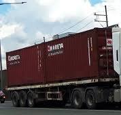 Isuzu Giga VC61 6x4 w/ TriAxle Container trailer