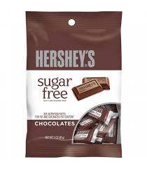 Hershey S Sugar Free Mini Chocolate Bar Peg Bag 3oz 85g American Fizz