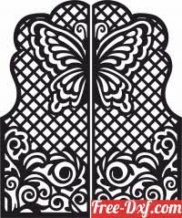 The new designs will be published daily. Download Decorative Wall Screen Flower Floral Panel Door Pattern