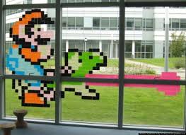 Paris Post It Art Craze Photos Post It Art Mural Art