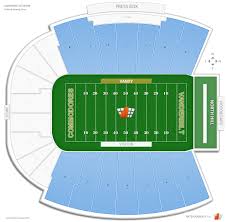 Vanderbilt Stadium Sideline Football Seating