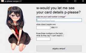 Find anime card sticker from a vast selection of bleach. Please Senpai Animemes