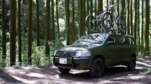 リフトアップprobox のススメ チェブログ 福岡マウンテンバイク友の会 中川チェのブログ キャンピングカーライフ プロ ボックス パトロールカー