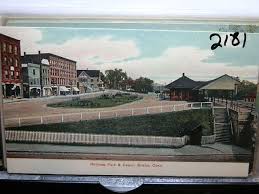 2181 Railroad Park Depot Bristol Ct Circa 1910 Bristol Park Antique Pictures