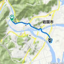 A map projection is a way how to transform points on a earth to points on a map. Cycling Routes And Bike Maps In And Around Iwakuni Bikemap Your Bike Routes