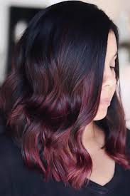 Choose a bold color and do an ombre gradient. A Stylish Mahogany Hair Trend That You Should Try Lovehairstyles Com Hair Color Mahogany Mahogany Hair Red Ombre Hair