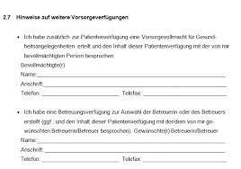 Kaum ein mensch denkt gern darüber nach, was passiert, wenn. Patientenverfugung Formular Download