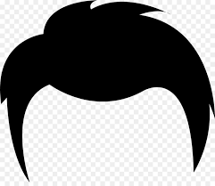 You can download the black hair cliparts in it's original format by loading the clipart and clickign the downlaod. Hair Cartoon Clipart Hair Black Silhouette Transparent Clip Art