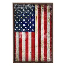 Check spelling or type a new query. Distressed American Flag On Old Barn Wood Vertical Print Framed Traditional Stretched Canvas