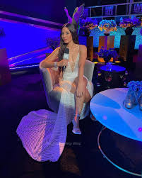 Naz Perez Stuns in a White Dress at the Live From E!: Grammy Awards After  Party (3 Photos) | TheFappening