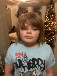 What would a kid look like with a fade haircut?