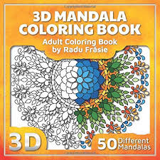 Download and print these adult safari coloring pages for free. 3d Mandala Coloring Book Adult Coloring Book FrÄƒsie Radu Amazon De Bucher
