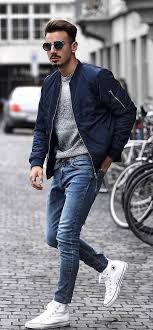 How To Wear High Top Converse With Skinny Jeans Men Pin By Kenny Glasgow On Clobber In 2020 Sneakers Outfit Men Jackets Men Fashion Mens White High Tops