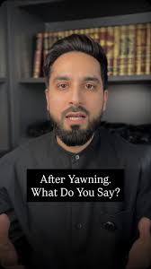 Is there a Sunnah dhikr to say after yawning?, Many of us were taught  something growing up, but is it actually narrated?, Watch to the end.,  #Sunnah #IslamicQA #SeekingKnowledge #Dhikr #Hadith