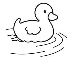 Dibujos Animados Para Colorear Pato