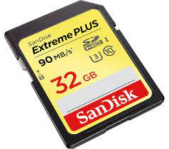 The 256gb microsd card has a rating of class 10 due to its full hd video recording performance, and it comes with an sd adapter. Buy Sandisk Extreme Plus Ultra Performance Class 10 Sdhc Memory Card 32 Gb Free Delivery Currys