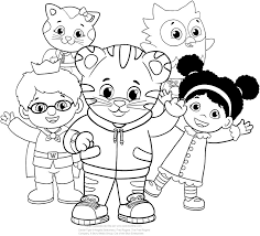 Daniel Tiger Coloring Pages Coloring Rocks Coloring Books Coloring Pages For Kids Owl Coloring Pages