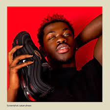 The shoe also contains the numbers 666 and come in a limited edition of 666 pairs. U Pgex2p6avmm