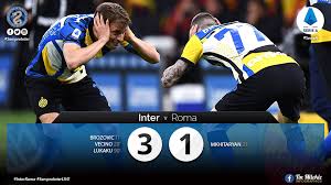 Inter milan will be aiming to continue their title triumph celebrations with another win when they take on as roma on wednesday night at san . Video Highlights Inter 3 1 As Roma Marcelo Brozovic Romelu Lukaku Star For Nerazzurri