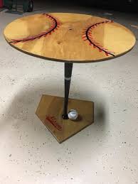 Baseball Softball Side Table Nightstand Side Tables For Sale Baseball Table Kids Bedside Table