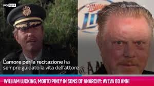VIDEO William Lucking, morto Piney in Sons of Anarchy