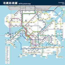 Future Map Of The Hong Kong Mtr Train Map Map Metro Map
