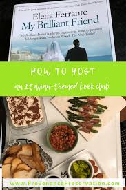 Plans For An Italian Themed Book Club Cocktail Recipes Easy Appetizers Easy Wine Recipes