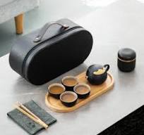 Travel Tea Set with Case