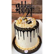In this tutorial i demonstrate how to make this pretty pink, gold, black and white loaded drip cake. The Gourmet Cakery Co On Twitter Black White Gold Thegourmetcakeryco Thegourmetcakery Cake Buttercream Buttercreamcake Dripcake Blackdrip Blackdripcake Gold Blackandgold Macarons Sprinkles Bolton Boltoncakes Manchester
