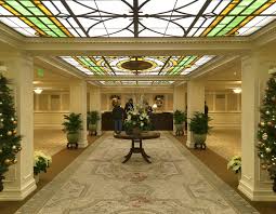 Beautifully redesigned with better lighting and a more modern style, the room's centerpiece now. Christmastime At The Hotel Hershey White Glove World