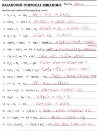 3 pb + 2 h 3 po 4 3 h 2 + pb 3 (po 4) 2 single displacement 5. Balancing Equations Worksheet Answers Page 61 Tessshebaylo