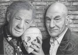 Oh, my gosh! Mya Gosling (aka Good Tickle Brain), who is famous for drawing  very clever three-panel versions of Shakespeare's plays, did one about The  Reduced Shakespeare Company. WE LOVE IT!