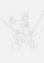 I felt obligated to make this video after the recent developments of eren jeager and his incredible character arc in attack on titan. Line Art Figure Drawing Sketch Eren Jaeger Angle White Monochrome Png Pngwing