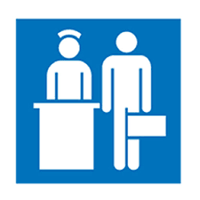 Communicate important safety information to your staff, patients and visitors, identify potential hazards and prevent accidents by posting hospital safety signs. Hospital Nursing Home Signs Admissions Symbol