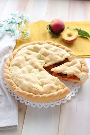 Crostata Di Pesche Ricetta Facile Ricetta Ricette Ricette Facili Idee Alimentari