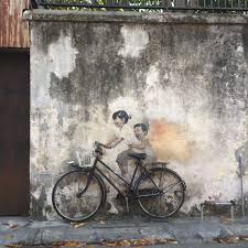 Amazing Street Art In Penang Malaysia The Island Of Art Travel Streetart Penang Malaysia