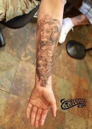 See No Evil Hear No Evil Speak No Evil Tattoo Sleeve Hear No Evil See No Evil Speak No Evil With Dia De Los Muertos Twist Cartoon Tattoos Body Art Tattoos Evil Tattoo