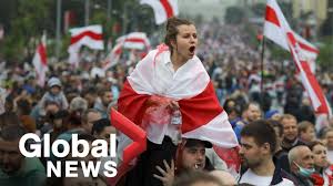 In the first letters to her family since her arrest, sofia sapega says she is holding up in prison. Belarus Protests Demonstrators March In Minsk Despite Government Warning Youtube