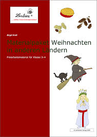 Закрепление лексического материала по теме. Materialpaket Weihnachten In Anderen Landern Lernbiene Verlag