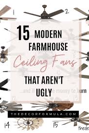 The soltech solutions grow light is an aesthetically pleasing hanging lamp. 15 Modern Farmhouse Ceiling Fans That Aren T Ugly The Decor Formula