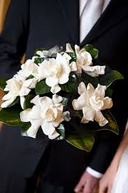 The most common gardenia bouquet material is paper. Gardenia Wedding Bouquet