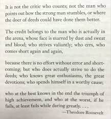 So a fall and a rise is your typical hero's journey story. Pry It Out Never Say Never