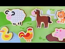 Doja cat's cow outfit (self.helpmefind). Childrens Kids 5 Piece Jigsaw Chunky Wooden Animal Puzzle Learning Dog Cat Duck Puzzles