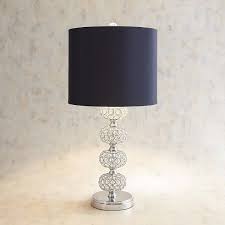 Pier 1 Imports Stacked Crystal Ball Table Lamp 149 Liked On Polyvore Featuring Home Lighting Table Lamps Navy Nav Crystal Lamp Bedroom Lamp Table Lamp