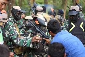 Paintball Bandung Jebretkan Dan Refreshkan Mumetya Pikiran Anda Paintball Berenang Sungai