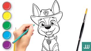 Patrulla Canina Para Colorear Pdf