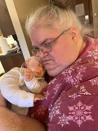 The Thomas girls and neighbor Kim Bennett, at Deep Creek Rd.