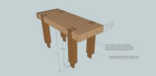 Includes a free sketchup file with scale 3d model. 2 6 Roubo Workbench Stumpy Nubs Woodworking Journal